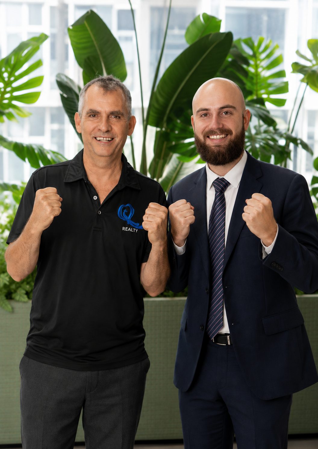 Mark and Liam from the Q Realty team